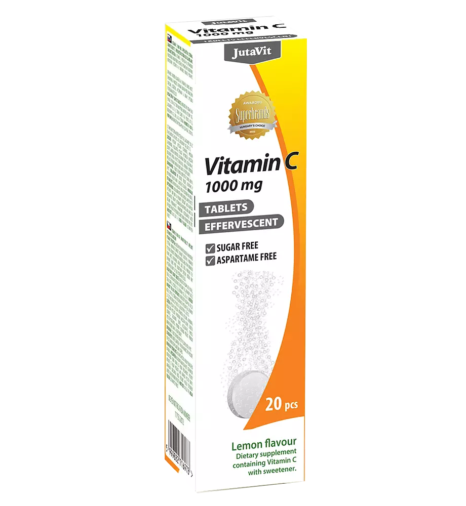 PRODUSE - Vitamina C 1000Mg Gust Lamaie X 20Tb.Eff