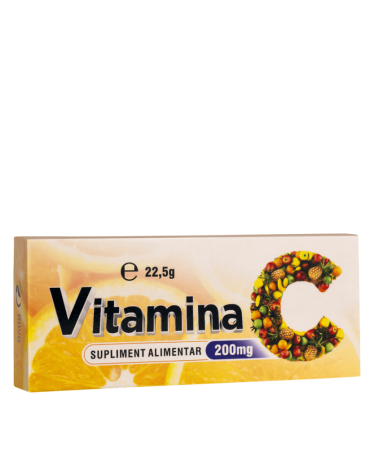 Imunitate - Vitamina C 200 mg ADYA GREEN 30 comprimate