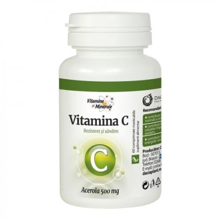 Sistem Nervos - Vitamina C Dacia Plant 60 comprimate