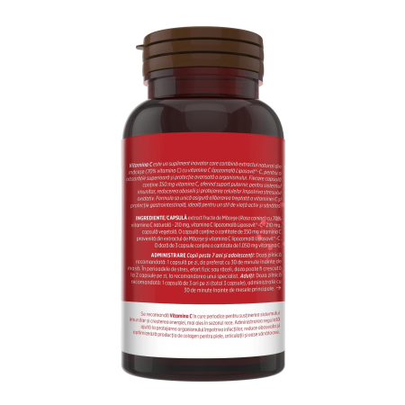 Vitamina C lipozomală - 90 capsule [3]