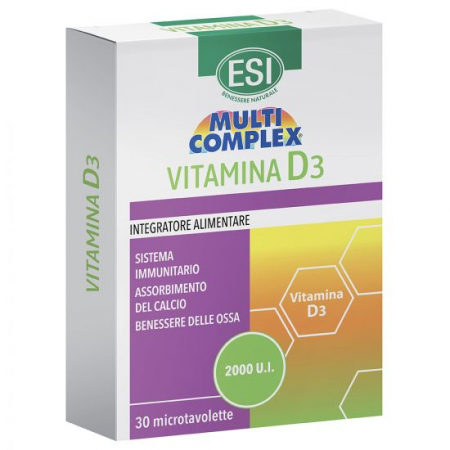 Altele - Multi Complex Vitamina D3 2000 UI, 30 microtablete