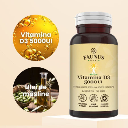 Vitamina D3 5000 UI - 30 capsule [4]