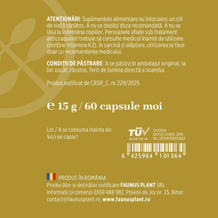 Vitamina D3 + K2 - 60 capsule [7]