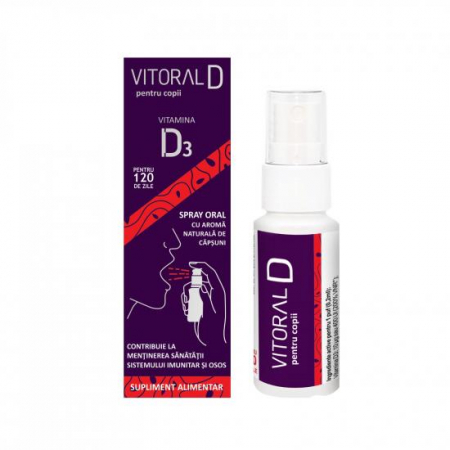 Altele - Vitoral D Spray Oral Pentru Copii X 25ML