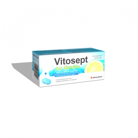 PRODUSE - Vitosept Cu Lămâie X 20 Comprimate Pentru Supt