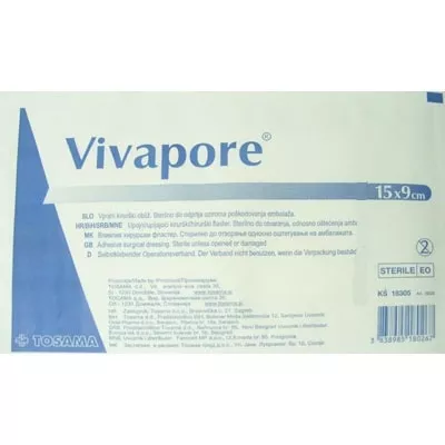PRODUSE - Vivapore Pansament Adeziv Steril 9Cm/15Cm
