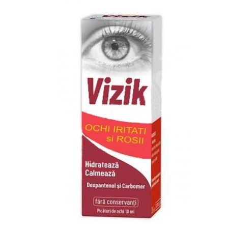 Optica Medicala - Vizik Ochi Iritati Si Rosii 10 ml, NATUR PRODUKT