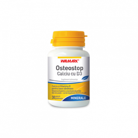 PRODUSE - W-Osteostop Calciu Cu D3 X 30 Capsule