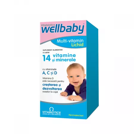 Altele - Wellbaby Multi-Vitamin Sirop X 150ML