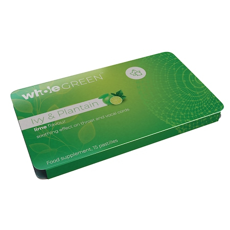 PRODUSE - Whole Green Iedera si Patlagina, 15 pastile