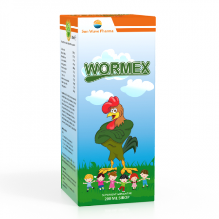 Paraziti intestinali - Wormex Sirop 200 ml Sun Wave Pharma