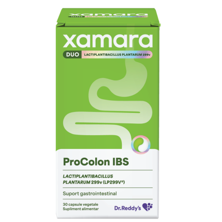 Ameliorare simptome raceala si gripa - Xamara Duo ProColon IBS X 30Cps