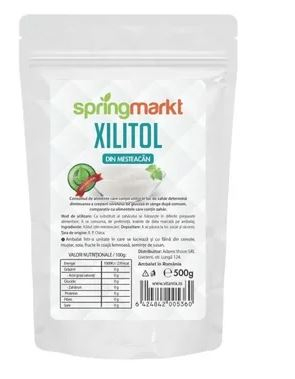 Indulcitori si Zahar - Zahăr de mesteacăn Springmarkt 500 g