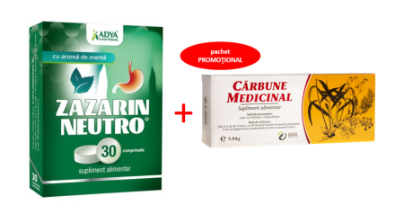Multivitamine si minerale adulti - Zazarin Neutro Aroma Menta 30 comprimate