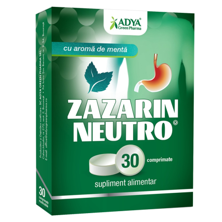 Vitamine si suplimente - Zazarin Neutro X 30Cpr - Adya