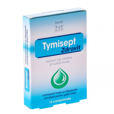 Produse autohtone - Tymisept X 12 Comprimate