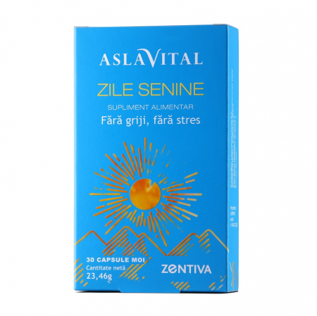 Relaxare - Aslavital Zile Senine, 30 capsule moi