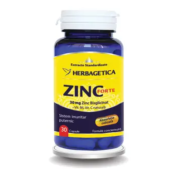PRODUSE - Zinc forte , 30 capsule