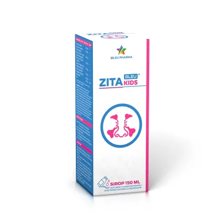 Sucuri si Siropuri Naturale - Zitableu Kids Sirop Bleu Pharma 150 ml