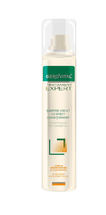 Cupboard Dollar Prestigious Șampon uscat cu efect condiționant, Gerovital Tratament Expert, 200 ml de  la Farmec14,99
