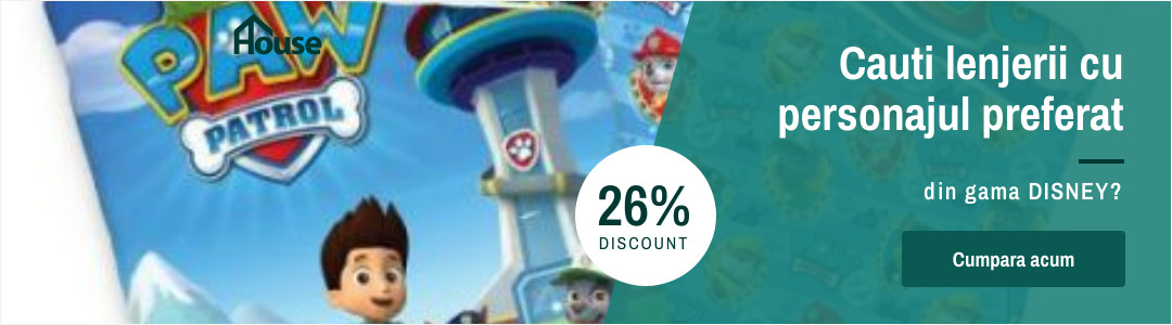 Cauți lenjerie de pat Disney pentru piticul tau? Alege din oferta noastra