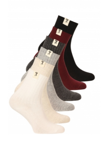 5in1 Sosete unisex din bumbac, set 5 perechi, NPX37 [4]