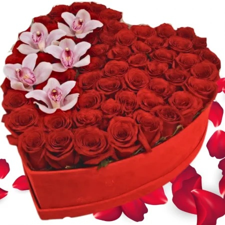 Aranjament Floral LOVE cu Trandafiri din Sapun Cadou perfect si elegant [2]