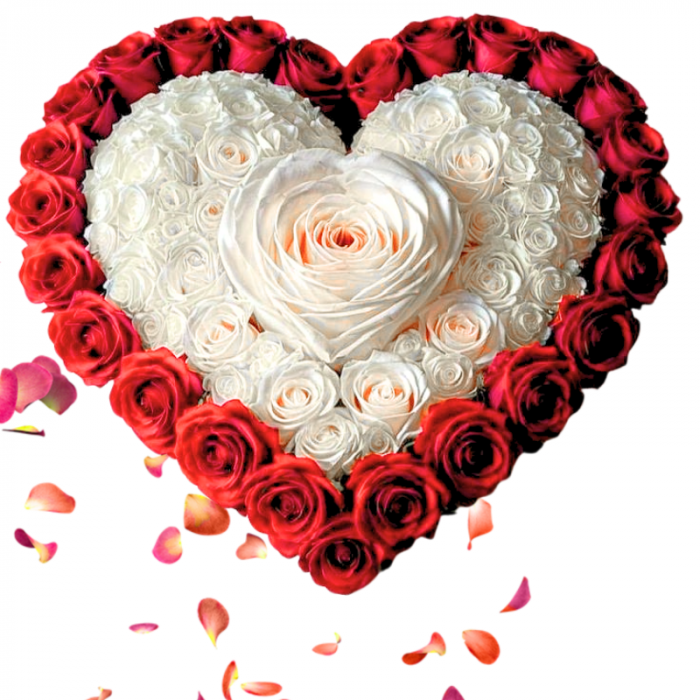 Aranjament Floral LOVE cu Trandafiri din Sapun Cadou perfect si elegant [2]