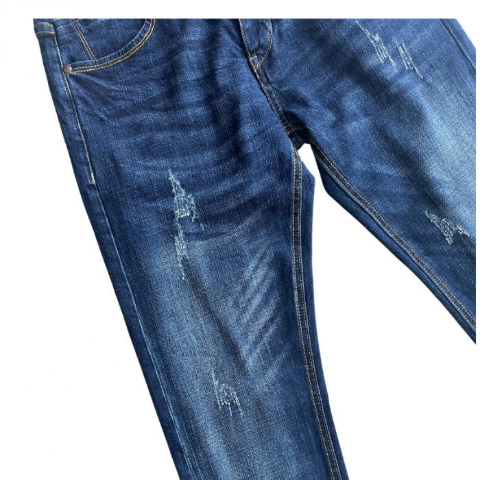 Blugi albastri adolescenti, serie SLIM, M016 [2]