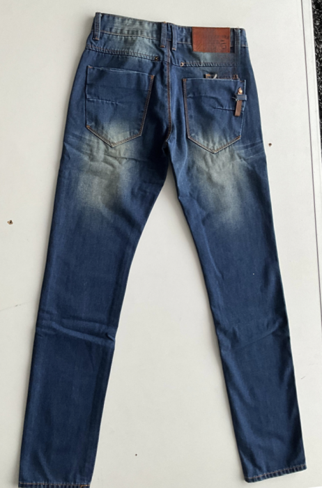 Blugi albastri pentru  barbati, serie clasica, B805 [3]