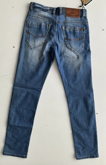 Blugi albastri pentru  barbati, serie clasica, CT6009-1 [3]