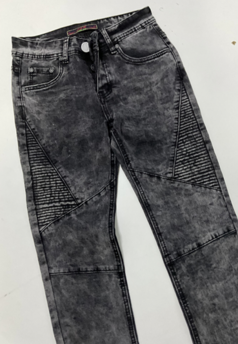 Blugi GRI baieti adolescenti, serie SLIM, LB8025-1 [2]