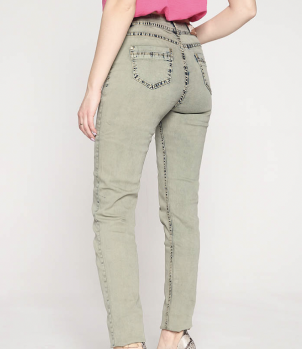Blugi dama skinny negri cu talie normala FD9003-2 [3]