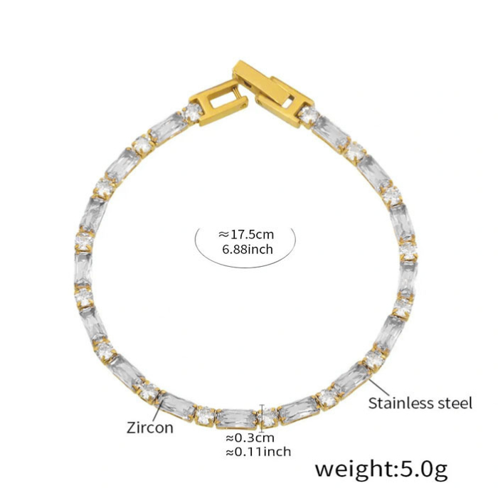Bratara alba, Thia Jewelry S.Steel, pentru dama, din otel inoxidabil, JC-BE595-2 [2]