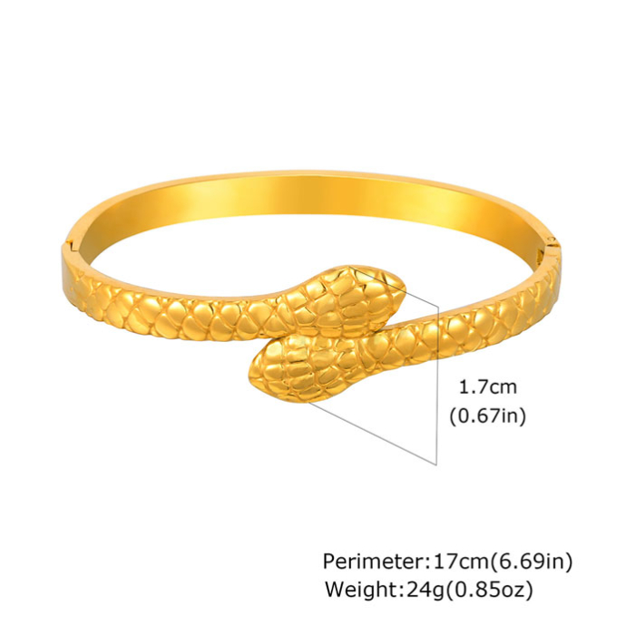 Bratara aurie, Thia Jewelry S.Steel, pentru dama, din otel inoxidabil, JC-B697-9 [3]