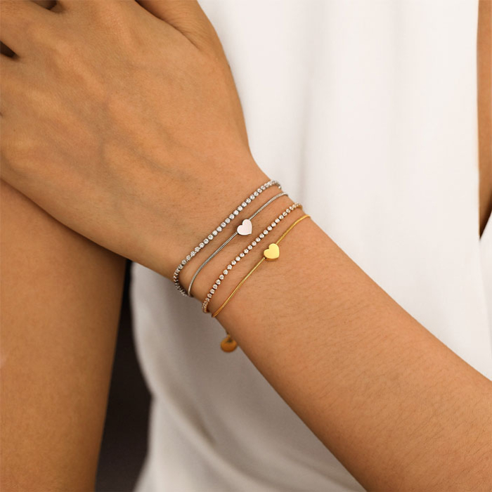 Bratara aurie, Thia Jewelry S.Steel, pentru dama, din otel inoxidabil, JC-GS1726-9 [3]