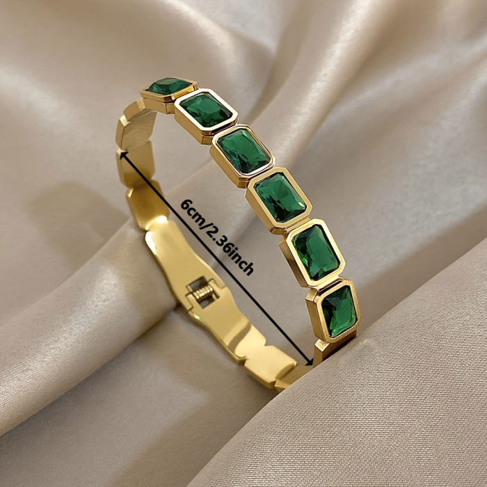 Bratara aurie, Thia Jewelry S.Steel, pentru dama, din otel inoxidabil, NH-B021-9 [2]