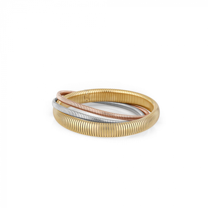 Bratara multigold, Freelook, pentru dama, din otel inoxidabil, FRJ.5.10005-3 [1]