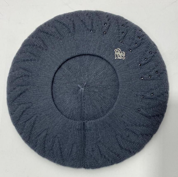 Caciula de dama stil bereta ELIZA, marime universala, culoare gri inchis [3]
