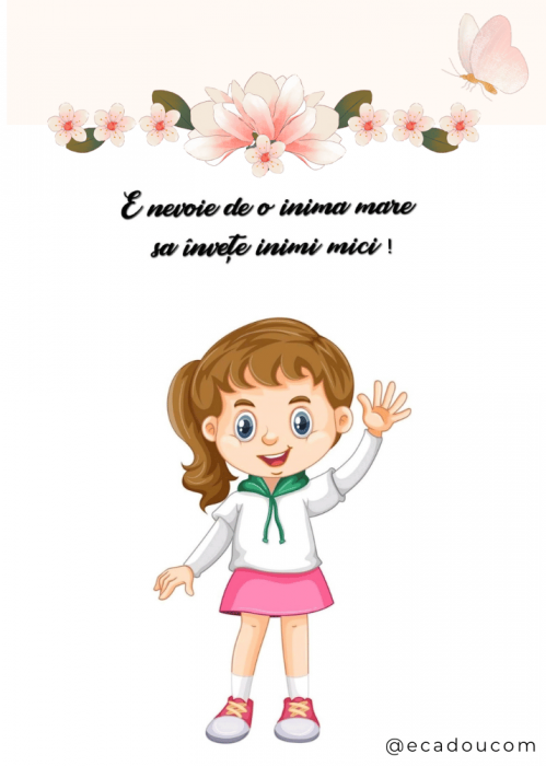 Cadou invatatoare sau profesoare 8 martie - Tablou cu mesaje personalizate T1015_04 [2]