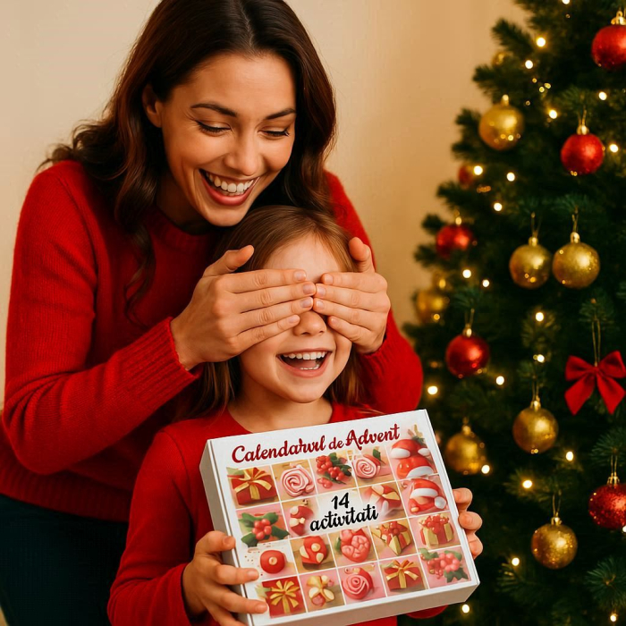Calendarul de advent - Magia Sarbatorilor de Craciun cu  14 activități copii- varianta standard [2]