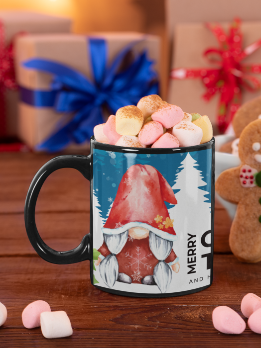 Cană personalizata - model cu Gnome-de Crăciun [3]