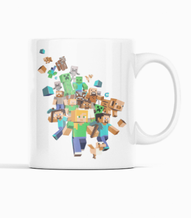 Cana personalizata Minecraft, cadou special pentru copii [2]
