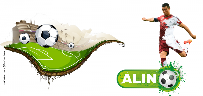 Cană personalizată fotbal cu poză și nume sau text CPF10001 [3]
