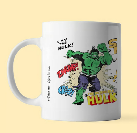 Cană personalizata copii Incredibilul HULK, eCADOU, HULK10010 [2]