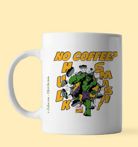 Cană personalizata copii Incredibilul HULK, eCADOU, HULK10010 [3]