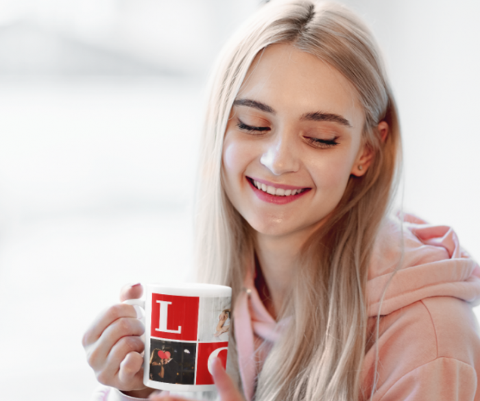 Cana personalizata cu poze si mesaj LOVE CPF115_17 [2]