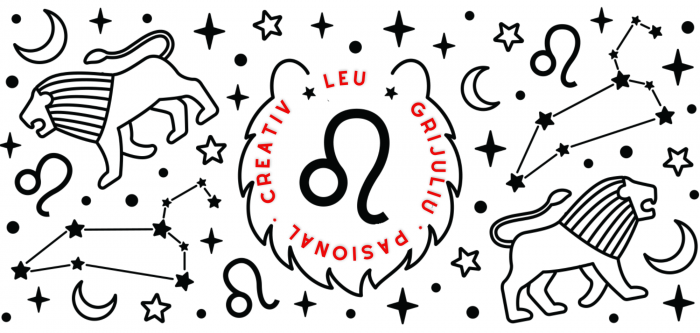 Cana zodiac LEU personalizata cu text poze sau mesaj ZOD115 [4]
