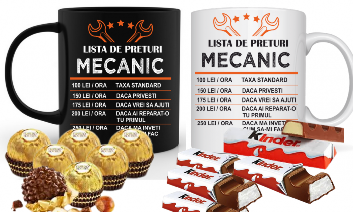 Cana personalizata Lista preturi Inginer 330ml 3038 [2]