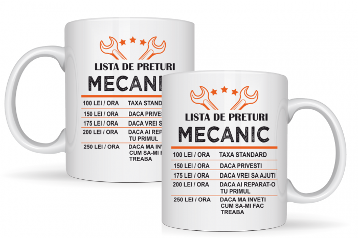 Cana personalizata Lista preturi Inginer 330ml 3038 [3]